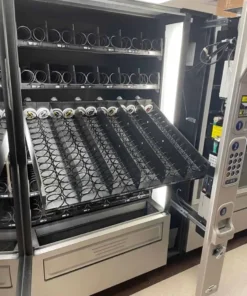 Alternative view of Crane Merchant 6 Snack Machine model 181 - Used