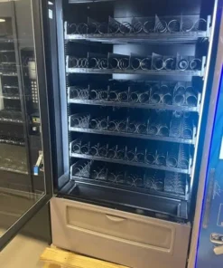 Alternative view of CRANE Merchant 6 Media2 Ambient, model 187 Snack Vending Machine