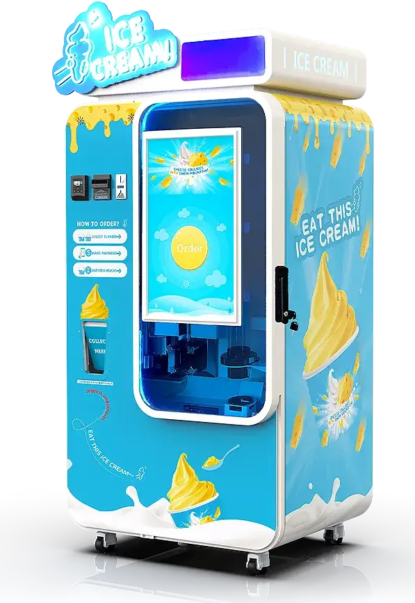 ice cream vending machine